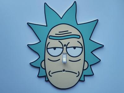Rick Sanchez Light Switch Cover
