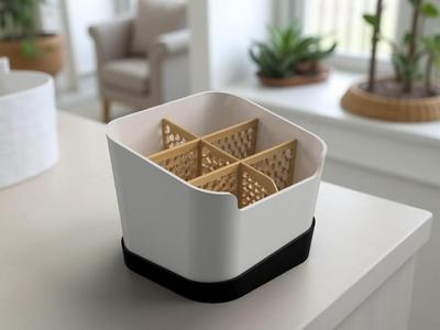 Parametric Desk Organizer (fully customizable)