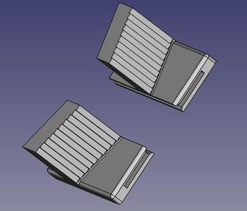 KOETSU k-465 kayak footrest