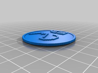 (3D Slash) coin_40mm_half