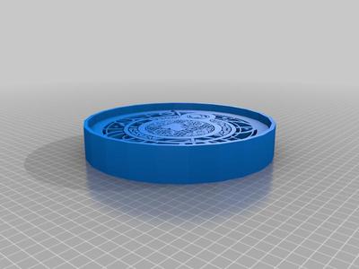 Dead Orbit Coaster with raised edges