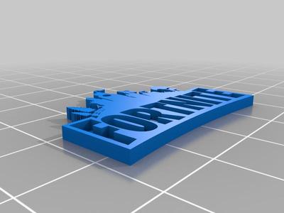 Fortnite Keychain