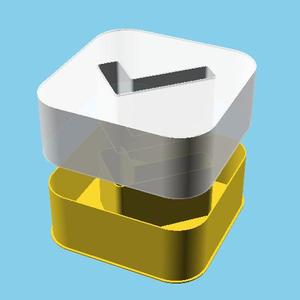 Square with a check mark, nestable box (v1)