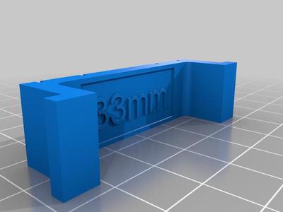 Gauge N track distance gauge