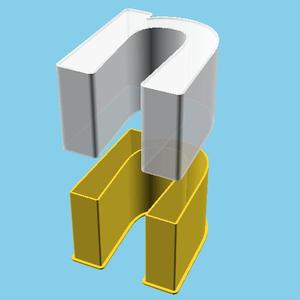LATIN SMALL LETTER N, nestable box (v1)