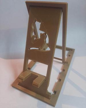 Folding phone stand