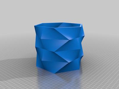tessellated vase