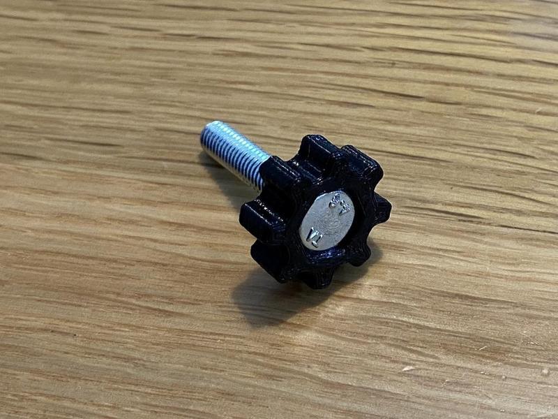  Knob press-fit version for M6 bolt