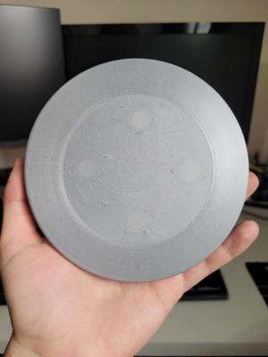 Hidden magnets heat shield
