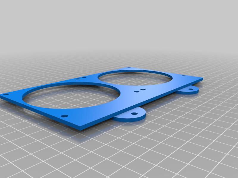 Dell Optiplex MT Dual 80mm Front Fan Bracket - 3040, 5040, 5050, 7040, 7050 etc.