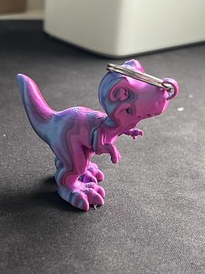 cute t-rex keychain