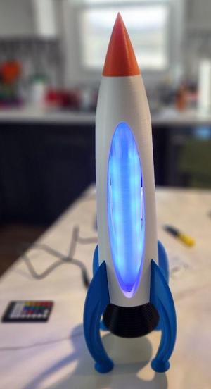 Rocket Nightlight/Desk Light