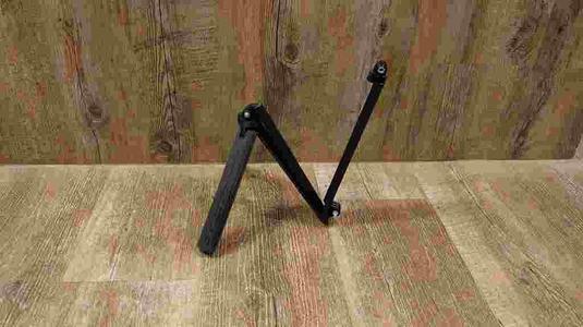 GoPro selfie stick and tripod