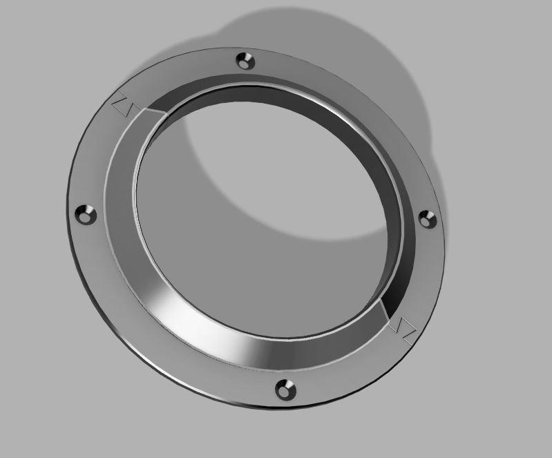 exhaust air cover 150mm / Abluftrohr Blende 150mm