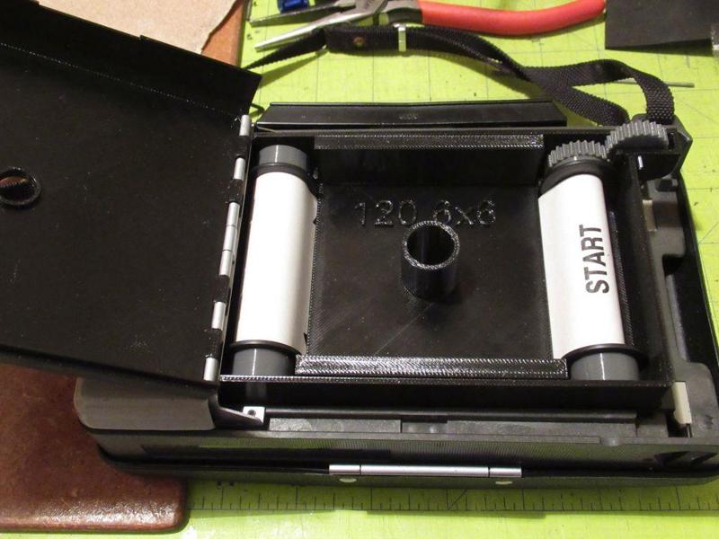 120 6x6 cartridge for Polaroid Pack cameras