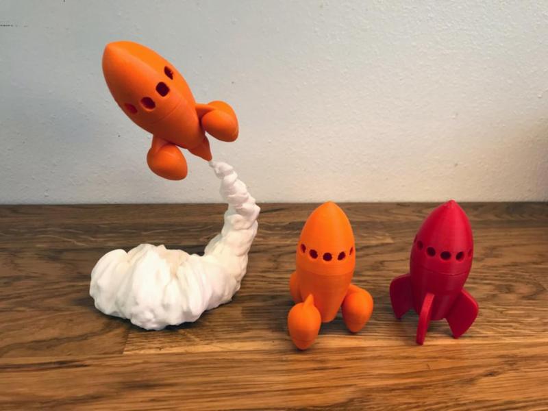 Cosmos Retro Rocket No2