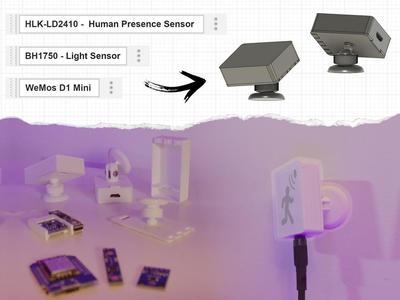 ESPHome LD2410 Human Presence Sensor