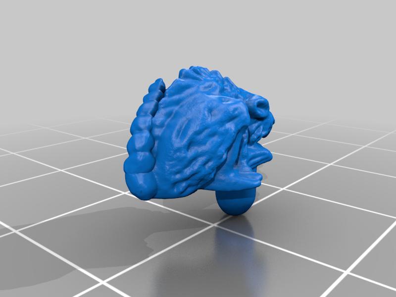 HeroQuest - Rat with repositioned tail