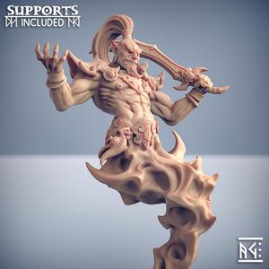 Djinn Alzakhm - Rakshakin Headhunters Hero