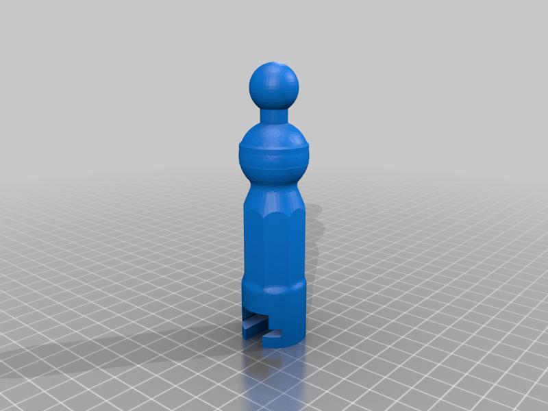 Jeep A Pillar 17mm Phone Mount