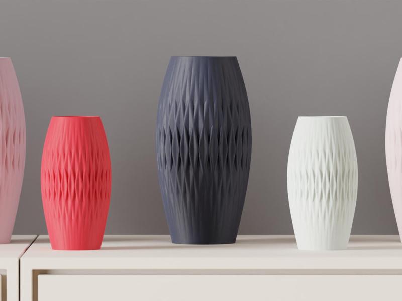 Beautiful Vase. Modern Decor 