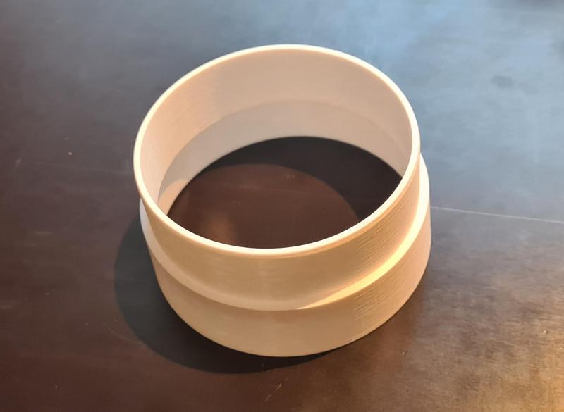 Rohr Adapter 100m ID/ 97mm AD