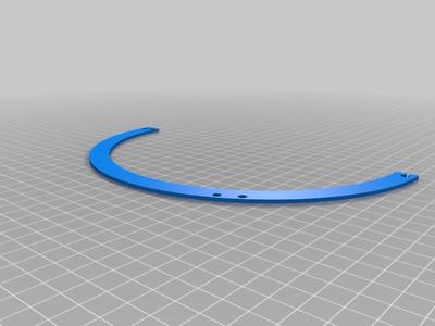 Primary mirror mask (2 parts version)