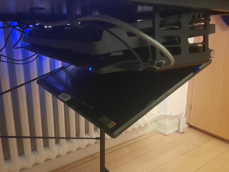 LARGE under desk laptop mount