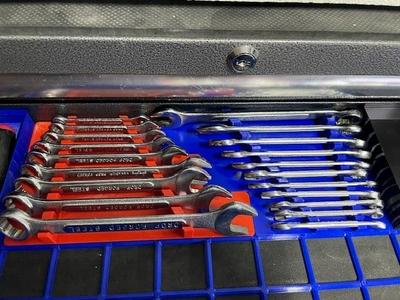  Gridfinity wrench trays