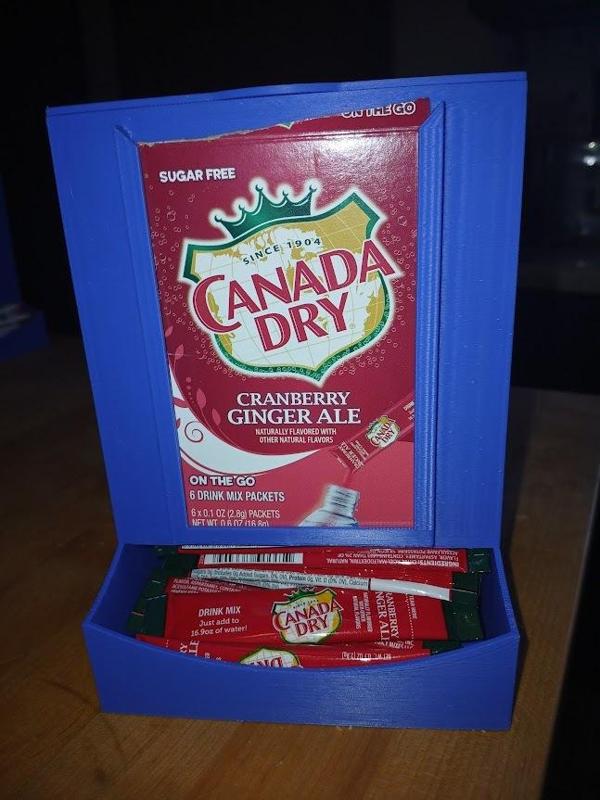 Drink Mix Packet Dispenser - Single Serving