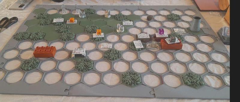 Hex Grid Holder, Boardgame, Wargame, Memoir 44