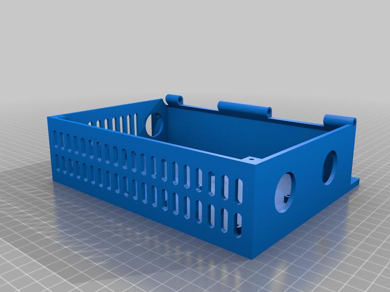 CREALITY 4.2.7 BOARD Electronics Case Mosfet Step-Down DC-DC  120 MM FAN