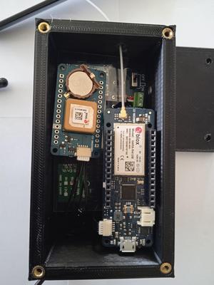Arduino MKR NB 1500 + PLSC card Case
