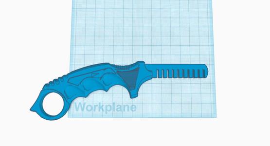 Karambit comb