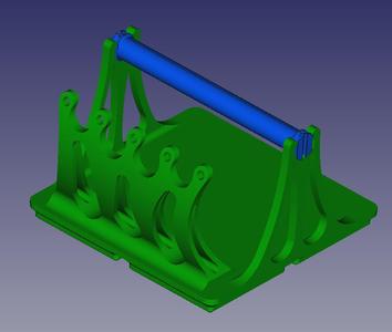 Gridfinity solder wire holder