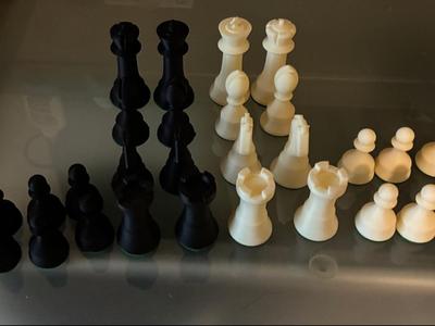 7 Penny Staunton Chess Set