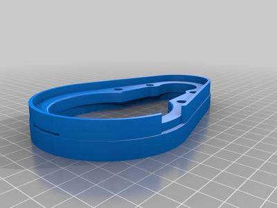 Shorter Bottom for CNC Dust Shoe 65mm (Magnetic)