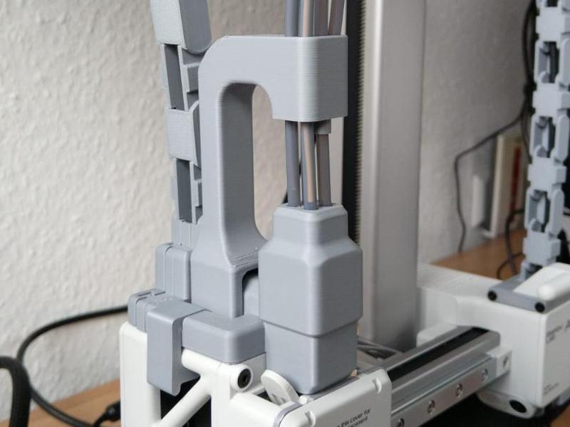 AMS lite & external spool - tube  holder &combiner