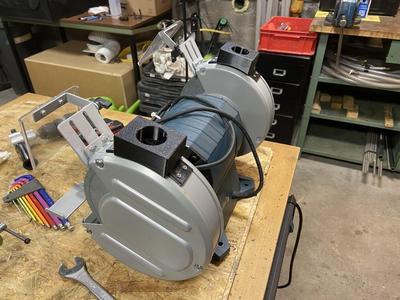 Bosch bench grinder GBG 60-20 Vacuum Cleaner Adapter