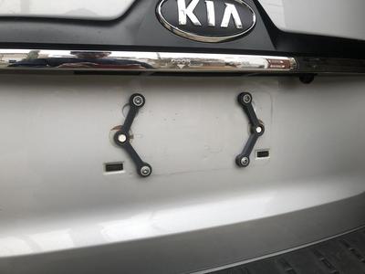 Licence plate adapter // adaptador de matricula o patente