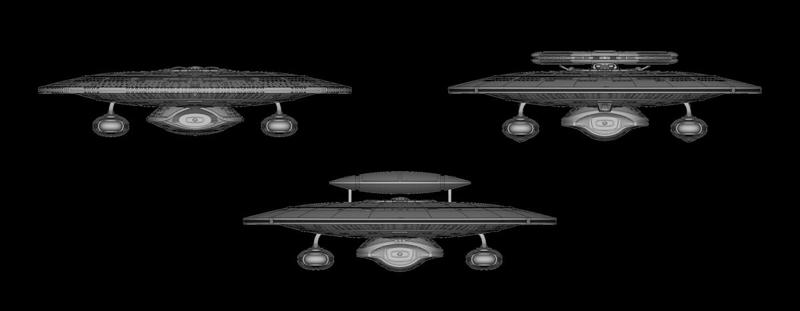 Nebula class - Star Trek starship parts kit expansion