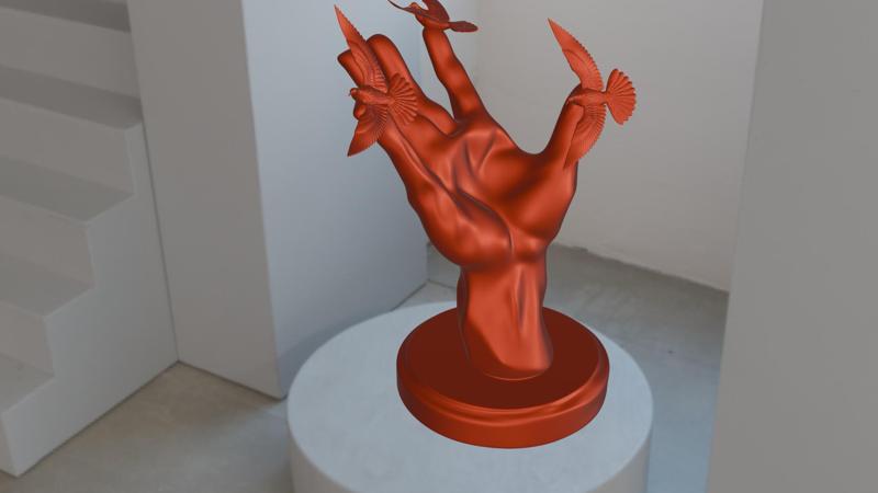 Flying bird, Flying bird in hand, Dream,freedom