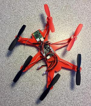 Micro Hexacopter frame for 8.5 mm X 20.0 mm brushed motors
