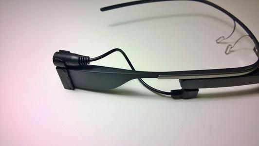 Google Glass Headphone Adapter & Mount