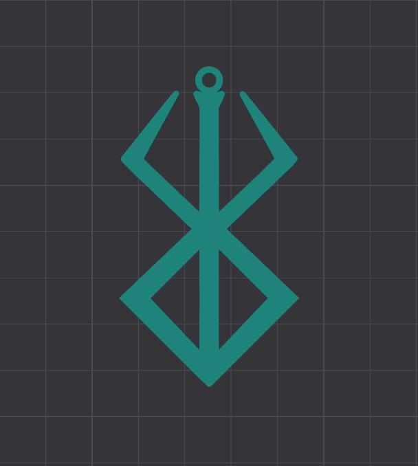 THE MARK OF SACRIFICE - BERSERK - KEYCHAIN