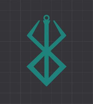 THE MARK OF SACRIFICE - BERSERK - KEYCHAIN