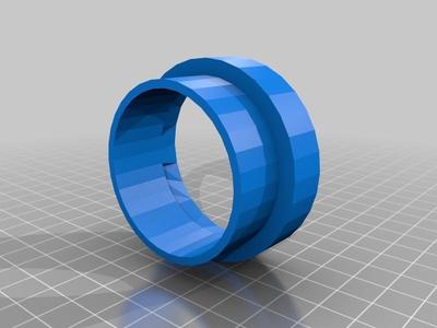 Two Piece Steampunk Cyborg Monacle Headpiece