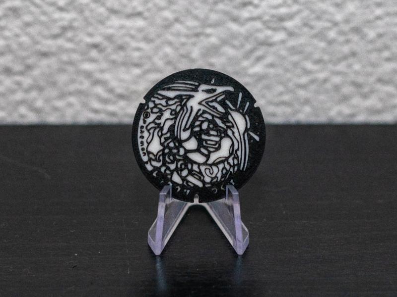 Pokemon TCG Rayquaza Coin - Poke Lid