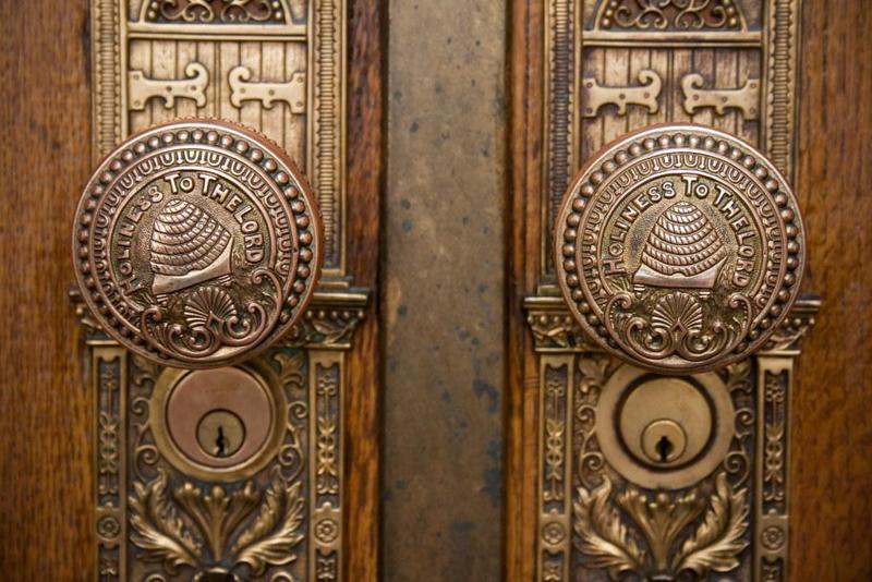 LDS Temple Door Knob