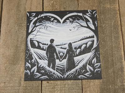 Love #1 - Our Future, Hand In Hand HueForge